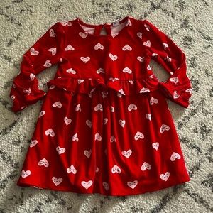 Old navy 18-24 month girl heart valentine’s Day dress